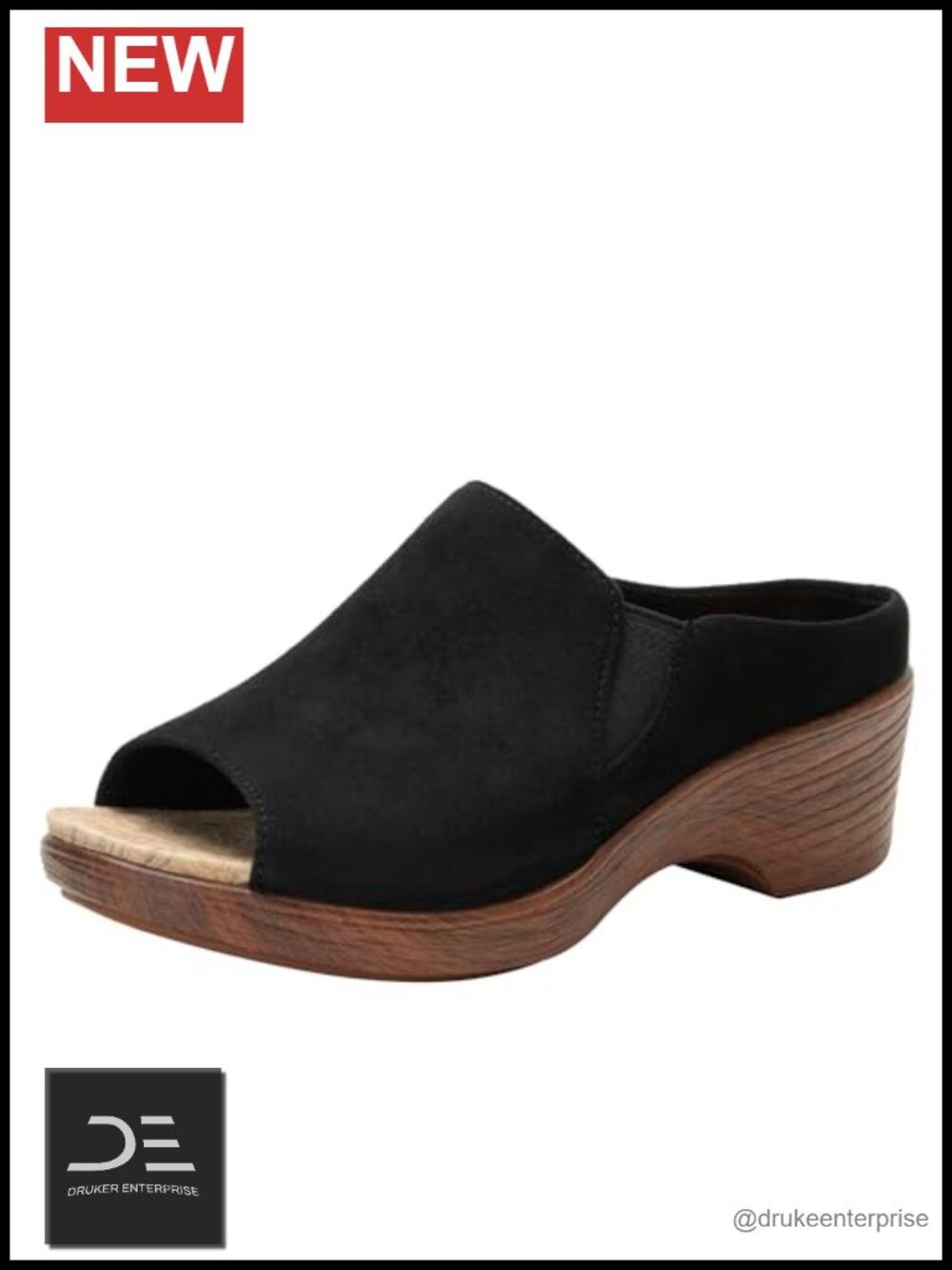 Women's Wedge Sandal | Slip-Resistant Arch Support Peep Toe Heel